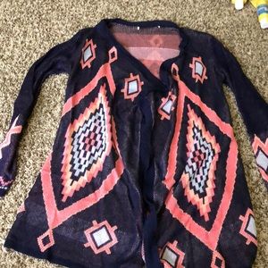 Tribal pattern Cardigan